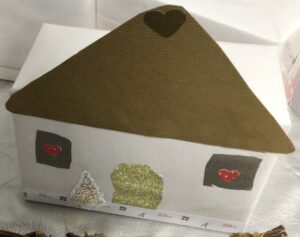 Notre village de Noël, classe de PS-MS